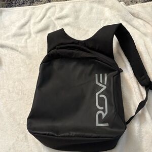 ROVE Sleek Black Backpack for Men